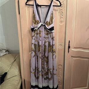 Gucci Resort 2009 by Frida Giannini Runway Silk Maxi Dress